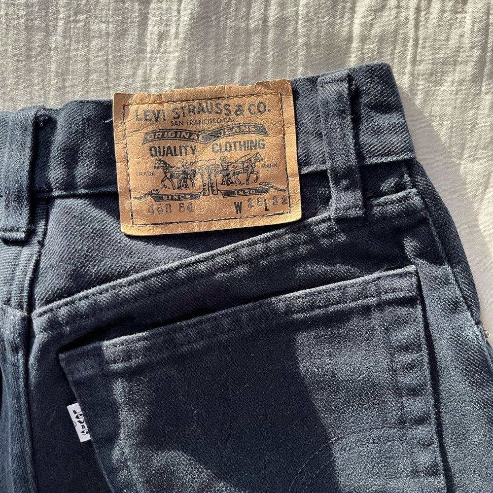 Vintage Levis Navy Blue Corduroy